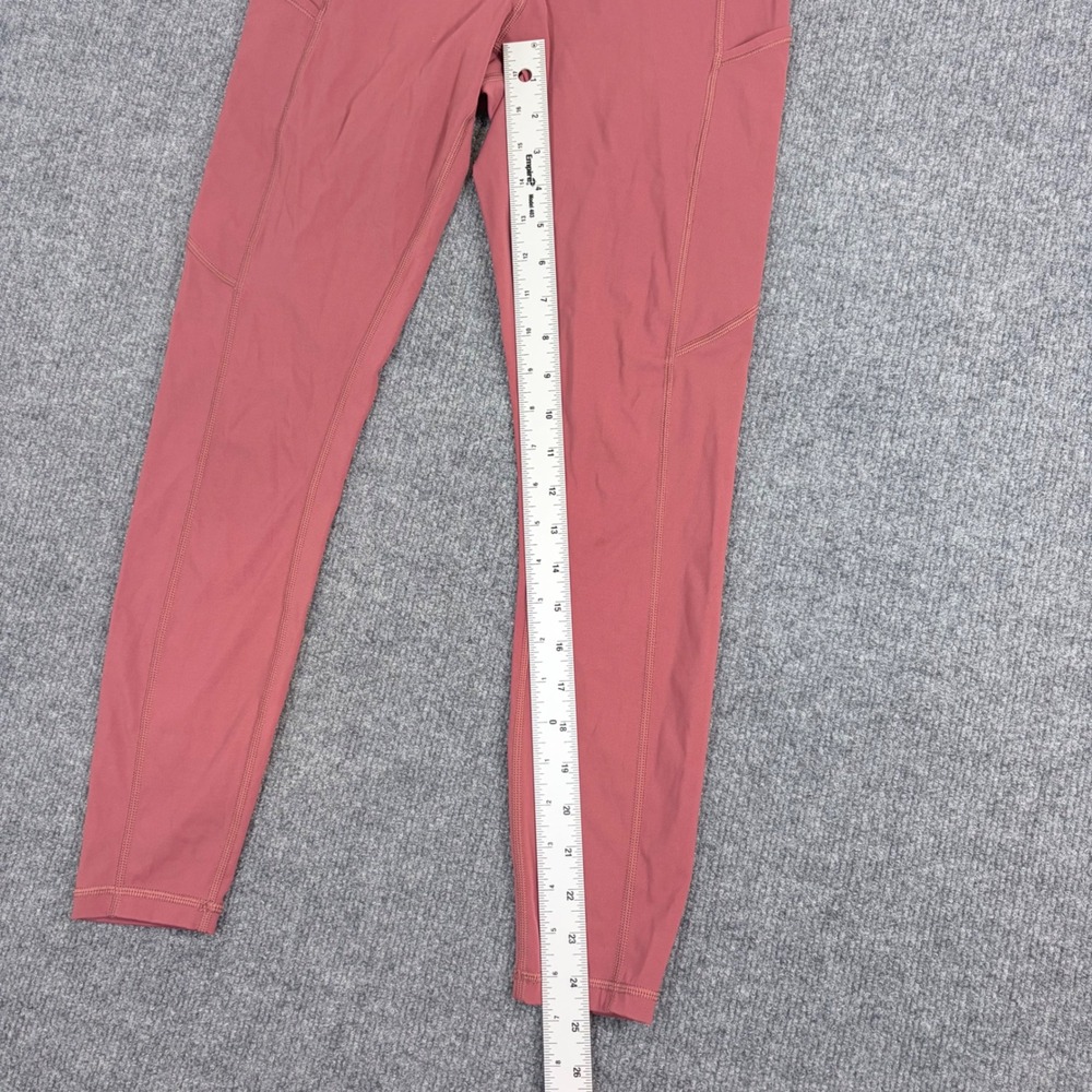 CRZ YOGA Womens High Waisted Leggings with Pockets Dusty Rose Pink Size XS 25in - Picture 10 of 11